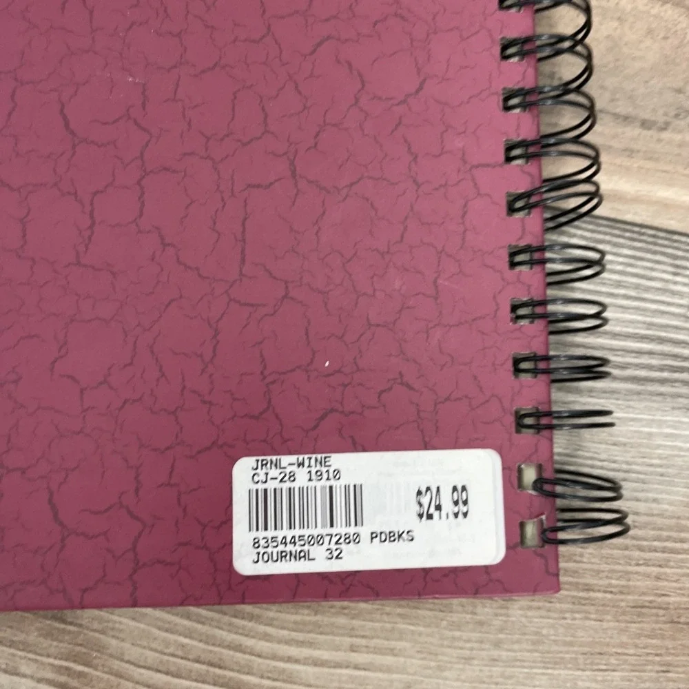 Guided Wine Journal by Jounals Unlimited Write it Down Series